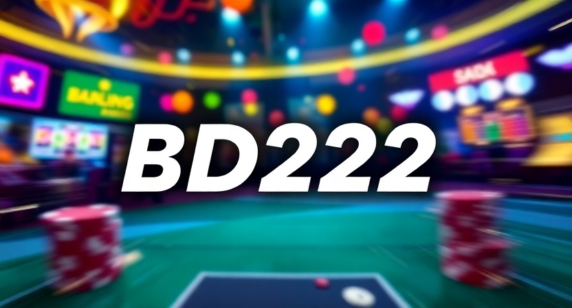 BD222 casino online gaming interface