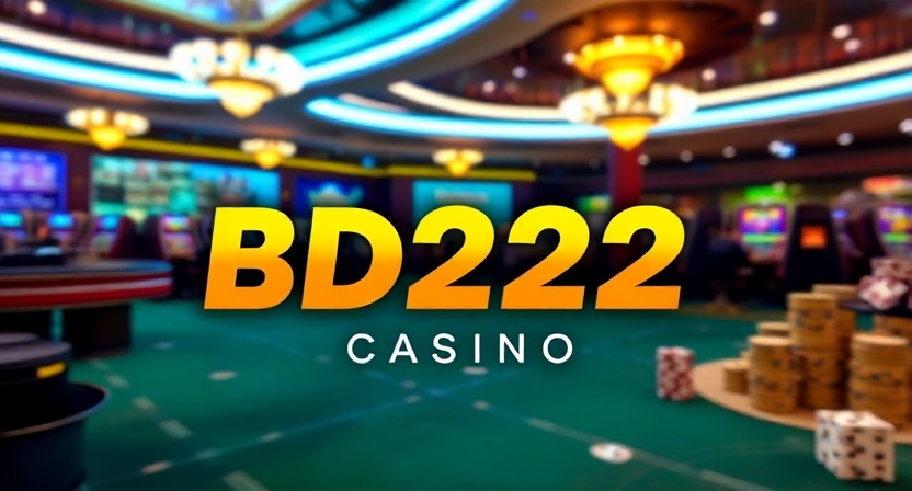 Live dealer streaming tables on BD222 casino